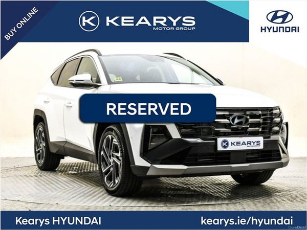 Hyundai Tucson SUV, Petrol Hybrid, 2026, White