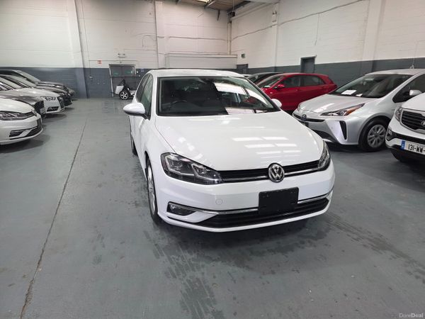 Volkswagen Golf Hatchback, Petrol Hybrid, 2018, White