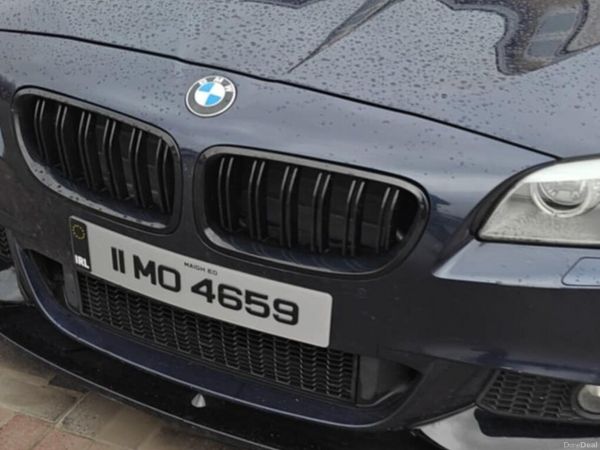 BMW 5-Series Saloon, Diesel, 2011, Blue