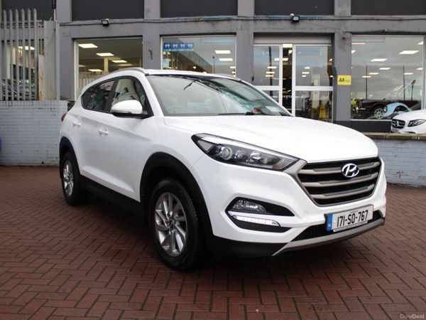 Hyundai Tucson SUV, Diesel, 2017, White