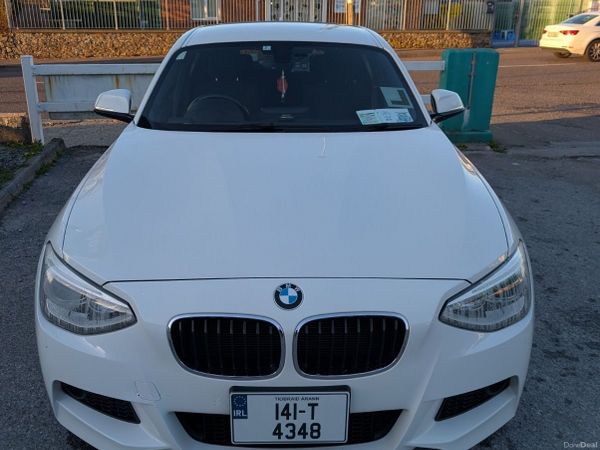 BMW 1-Series Hatchback, Petrol, 2014, White