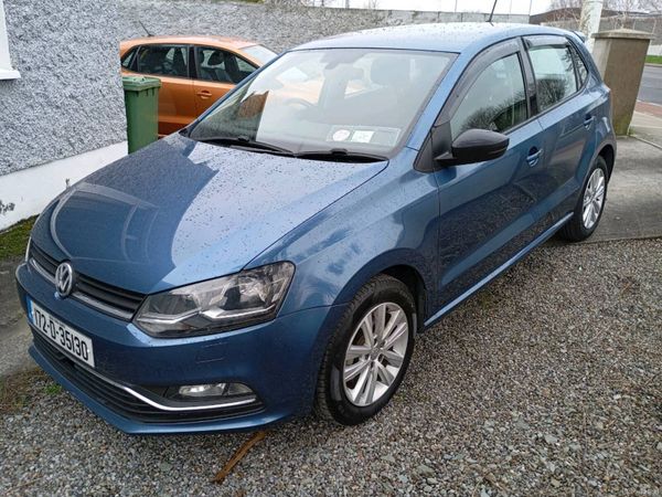 Volkswagen Polo Hatchback, Petrol, 2017, Blue