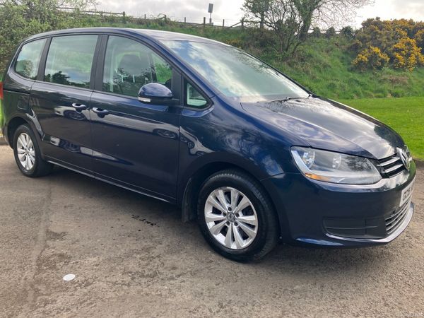 Volkswagen Sharan MPV, Diesel, 2015, Blue