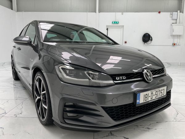 Volkswagen Golf Hatchback, Diesel, 2018, Grey