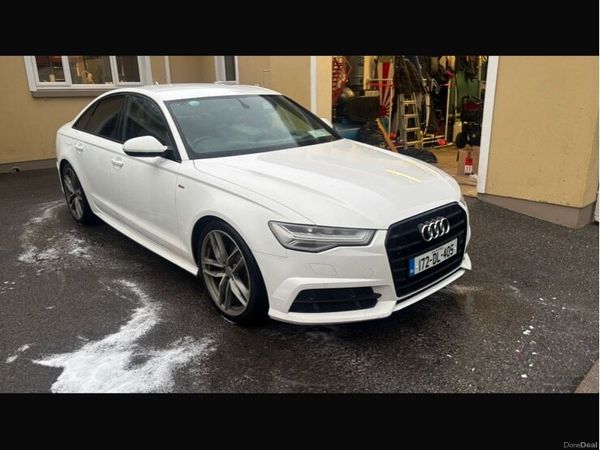 Audi A6 Saloon, Diesel, 2017, White