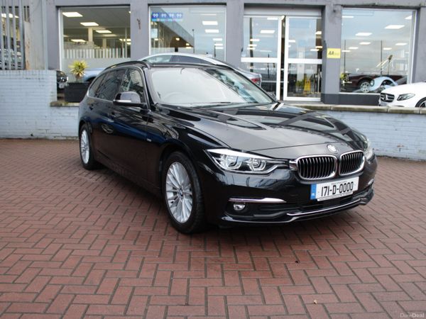 BMW 3-Series Estate, Diesel, 2017, Black