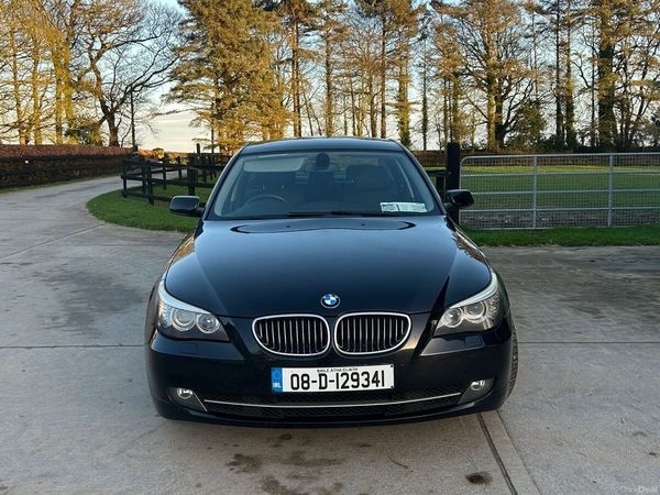 BMW 5-Series Saloon, Diesel, 2008, Black