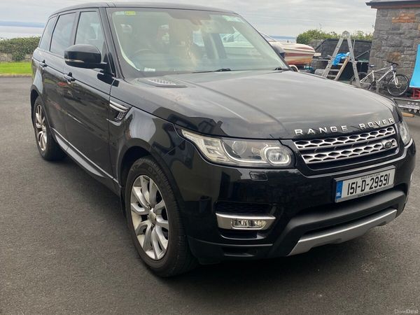 Land Rover Range Rover Sport SUV, Diesel, 2015, Black
