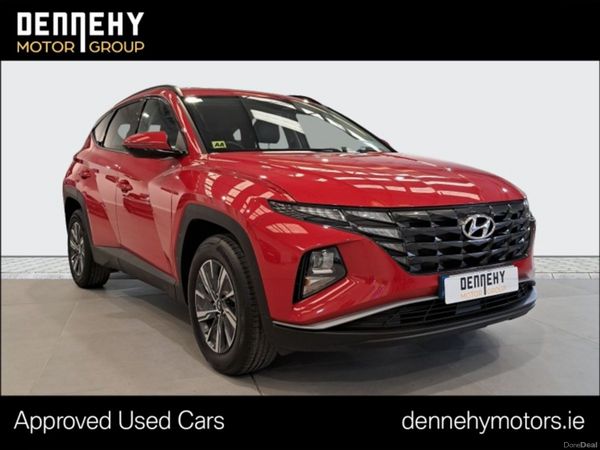 Hyundai Tucson SUV, Petrol Hybrid, 2023, Red