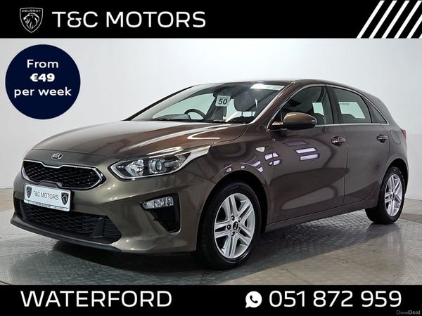 Kia Ceed Hatchback, Diesel, 2021, Brown