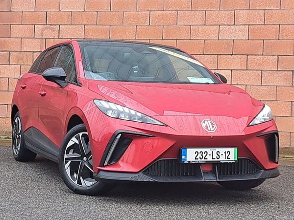 MG MG4 Hatchback, Electric, 2023, Red