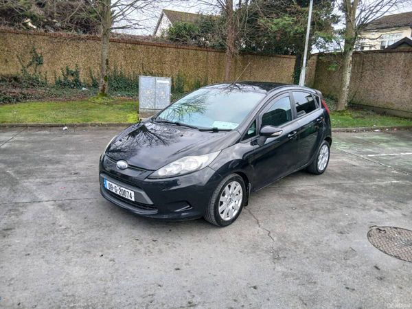 Ford Fiesta Hatchback, Diesel, 2009, Black