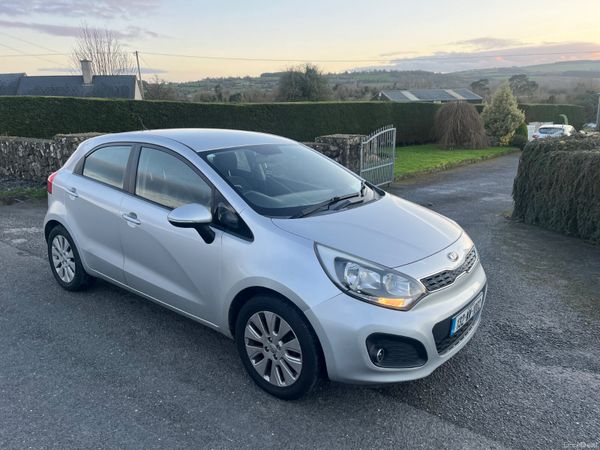 Kia Rio Hatchback, Petrol, 2013, Silver