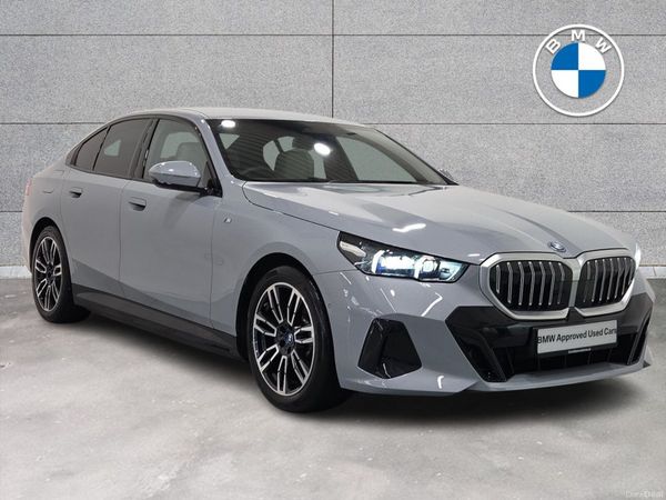 BMW 5-Series Saloon, Petrol Plug-in Hybrid, 2025, Grey
