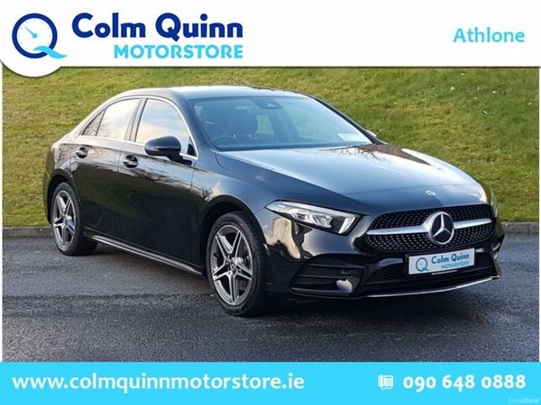 Mercedes-Benz A-Class Saloon, Petrol Plug-in Hybrid, 2022, Black