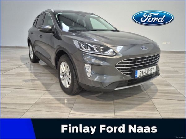 Ford Kuga SUV, Petrol Plug-in Hybrid, 2024, Grey