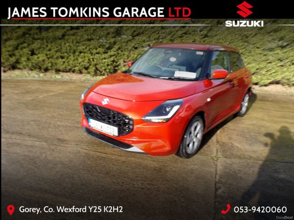 Suzuki Swift Hatchback, Petrol Hybrid, 2025, Red