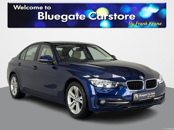 BMW 3-Series Saloon, Diesel, 2016, Blue