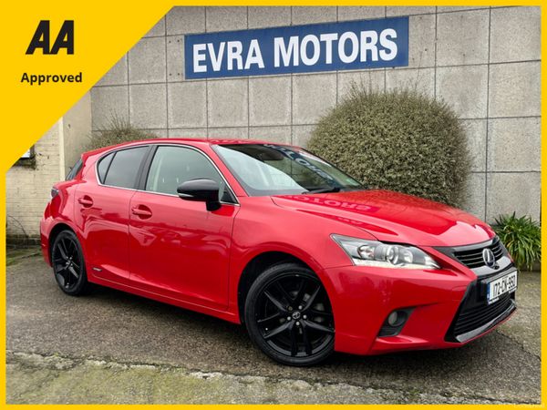 Lexus CT Hatchback, Petrol Hybrid, 2017, Red