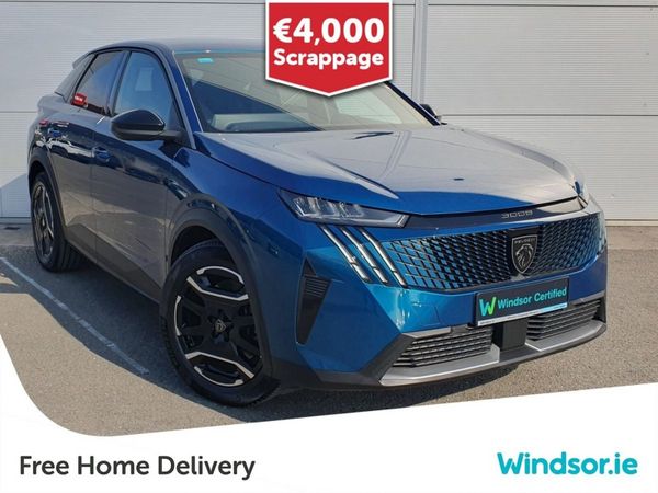 Peugeot 3008 SUV, Electric, 2025, Blue