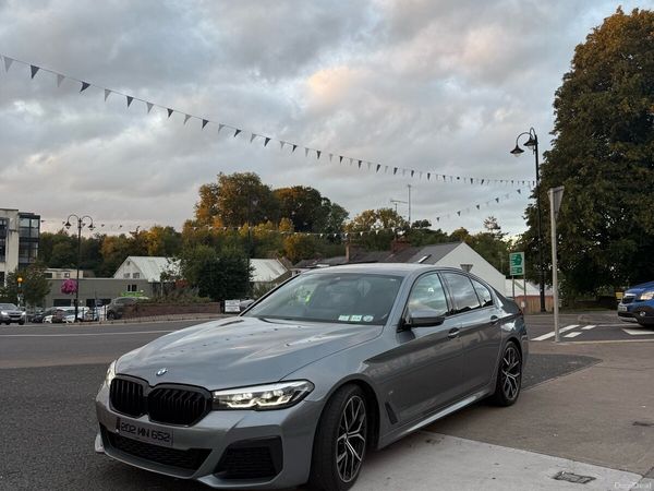 BMW 5-Series Saloon, Diesel, 2020, Blue