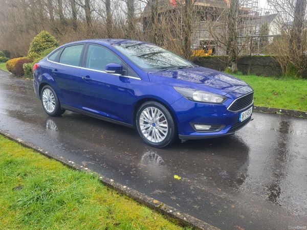 Ford Focus Saloon, Diesel, 2016, Blue