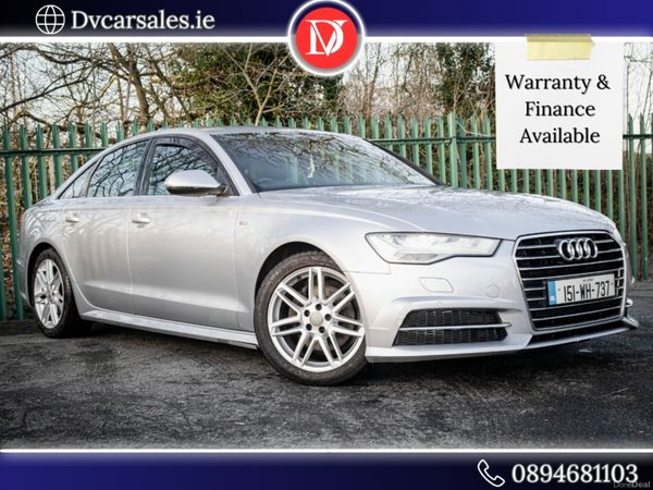 Audi A6 Saloon, Diesel, 2015, Silver