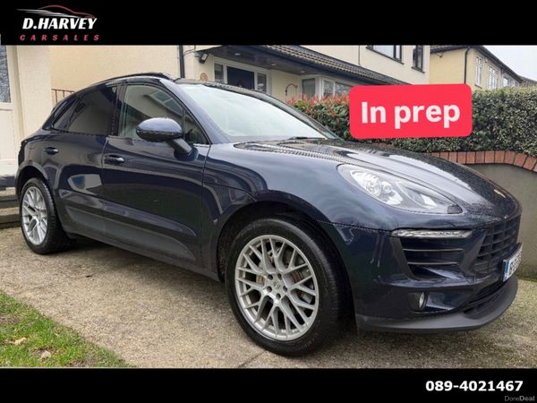 Porsche Macan SUV, Diesel, 2016, Blue