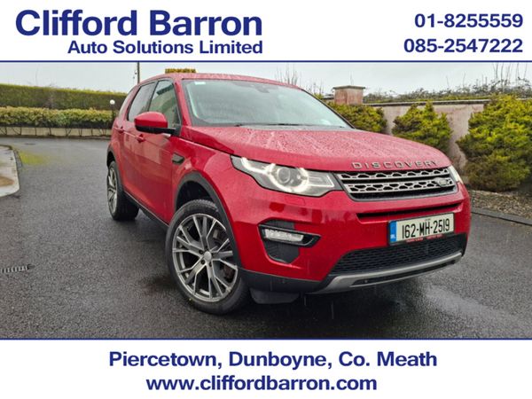Land Rover Discovery Sport SUV, Diesel, 2016, Red
