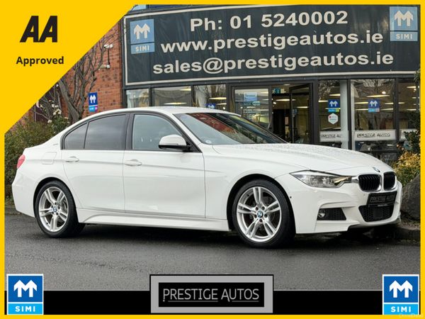 BMW 3-Series Saloon, Petrol Plug-in Hybrid, 2016, White