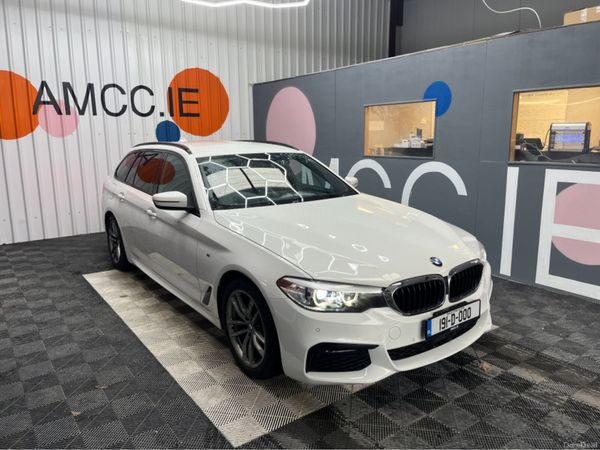 BMW 5-Series Estate, Diesel, 2019, White