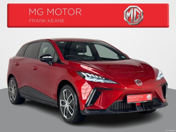 MG MG4 Hatchback, Electric, 2024, Red