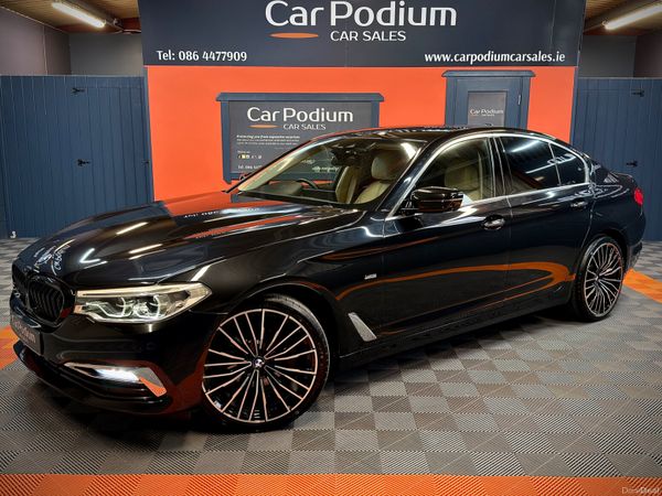 BMW 5-Series Saloon, Diesel, 2017, Black