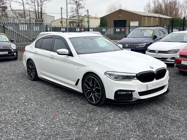 BMW 5-Series Saloon, Diesel, 2018, White