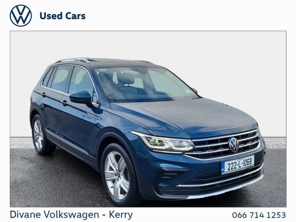 Volkswagen Tiguan SUV, Diesel, 2022, Blue