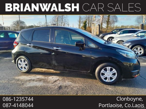 Nissan Note Hatchback, Petrol, 2016, Black