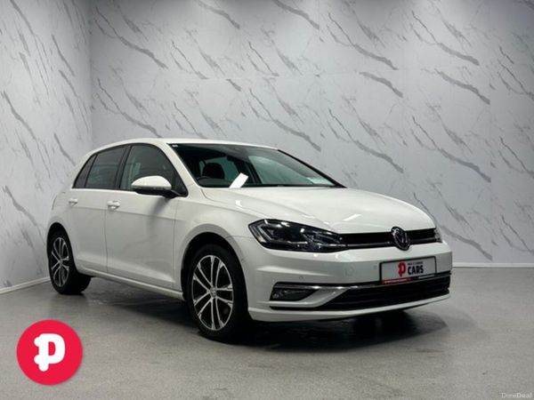 Volkswagen Golf Hatchback, Petrol, 2020, White