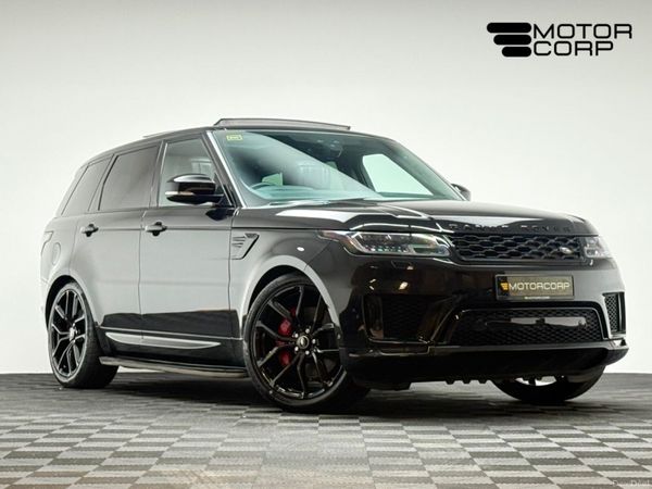 Land Rover Range Rover Sport SUV, Petrol Plug-in Hybrid, 2020, Black