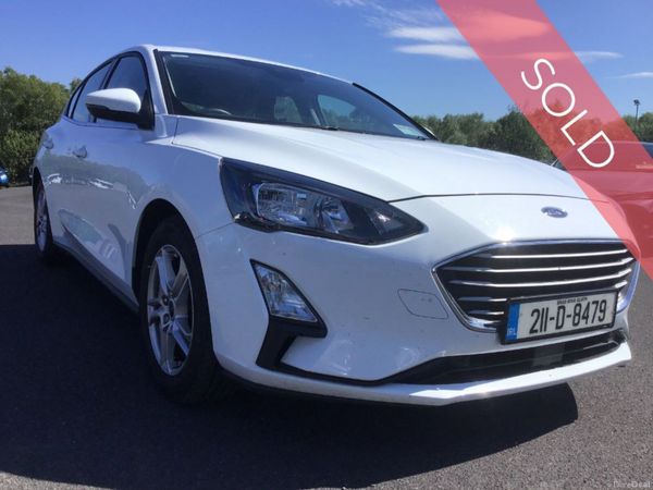 Ford Focus Hatchback, Diesel, 2021, White