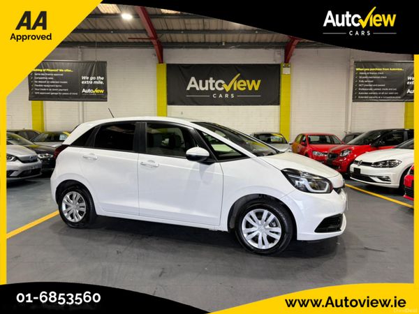 Honda Fit Hatchback, Petrol Hybrid, 2023, White