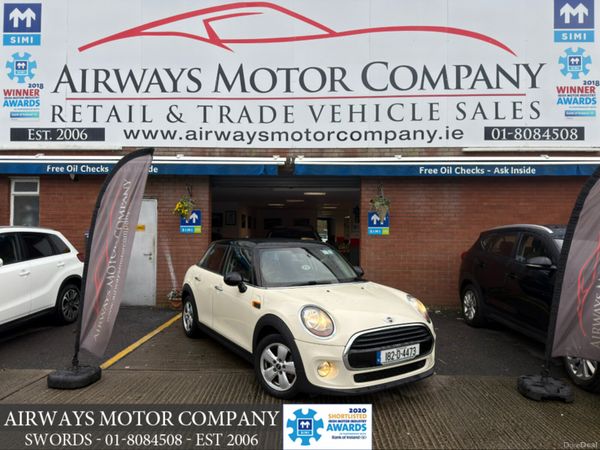 Mini Cooper Hatchback, Petrol, 2018, White