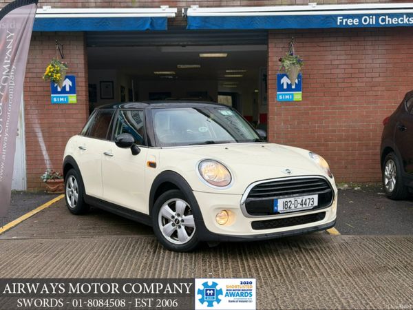 Mini Cooper Hatchback, Petrol, 2018, White
