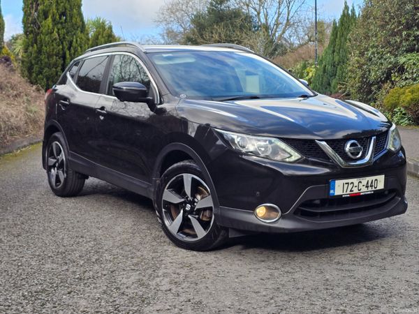Nissan Qashqai SUV, Diesel, 2017, Black