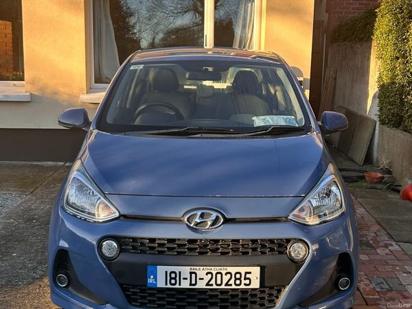 Hyundai i10 Hatchback, Petrol, 2018, Blue
