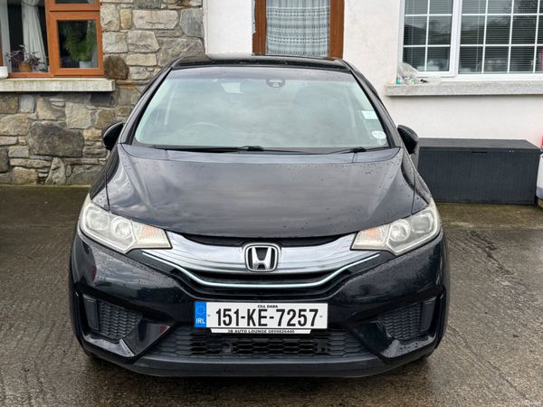 Honda Fit Hatchback, Petrol Hybrid, 2015, Black