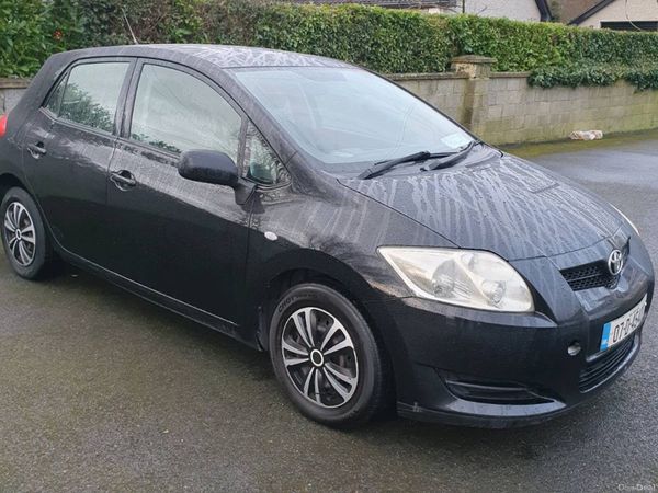 Toyota Auris Hatchback, Diesel, 2007, Black