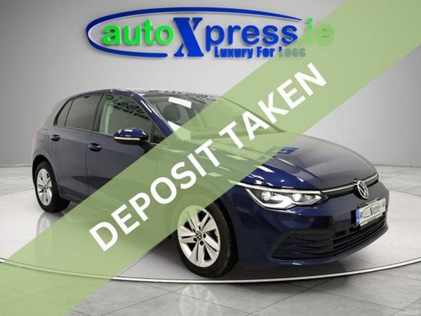 Volkswagen Golf Hatchback, Petrol Hybrid, 2022, Blue