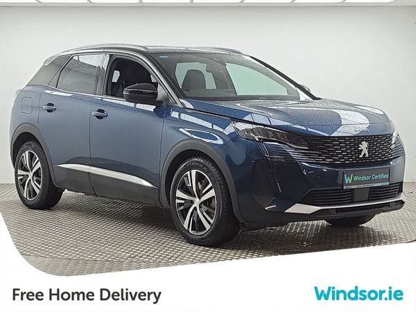 Peugeot 3008 SUV, Petrol Plug-in Hybrid, 2024, Blue