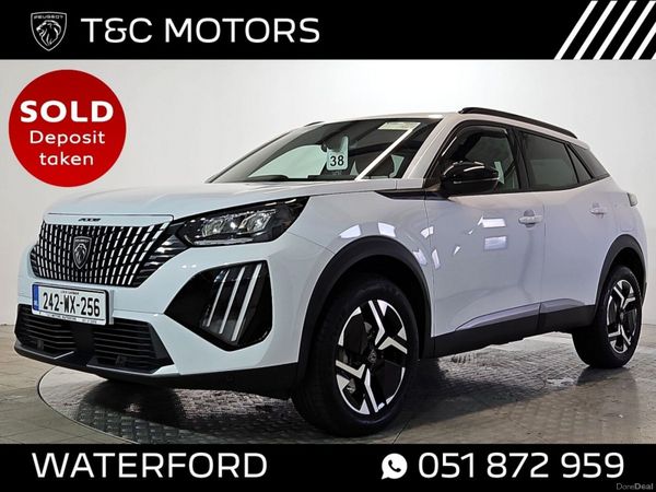Peugeot 2008 SUV, Petrol, 2024, White