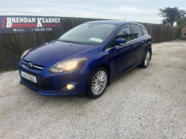 Ford Focus Hatchback, Diesel, 2014, Blue